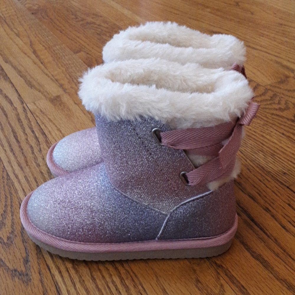 Glitter Toddler boots